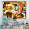 Designart - Way of Inner Paint - Abstract Framed Canvas Art Print